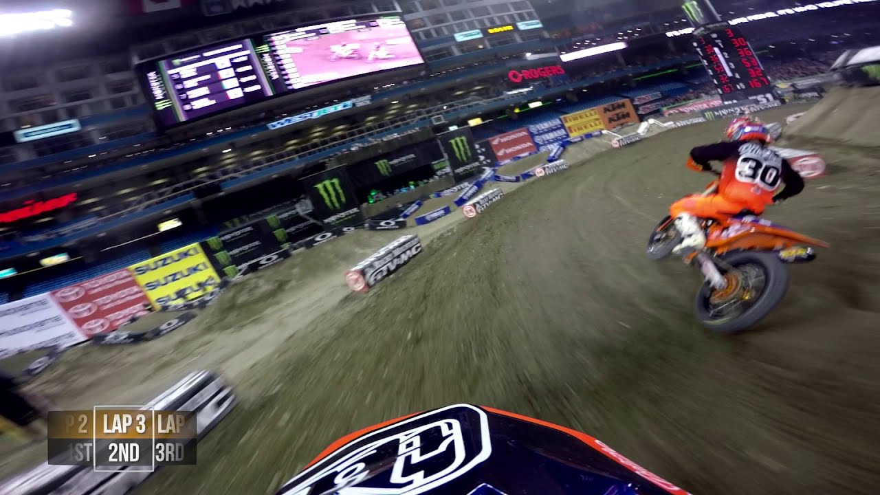 GoPro: Justin Hill Main Event Win 2016 Monster Energy Supercross from Toronto