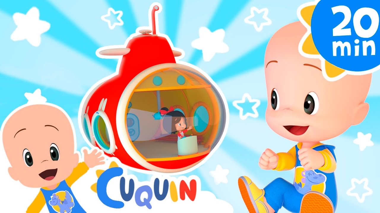 The submarine under the sea - Cleo & Cuquin Netflix episodes & Nursery Rhymes