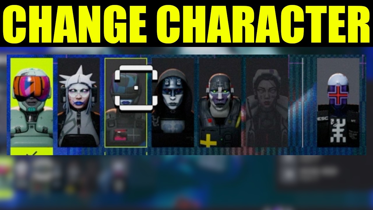 Marathon - how to change characters (shells)