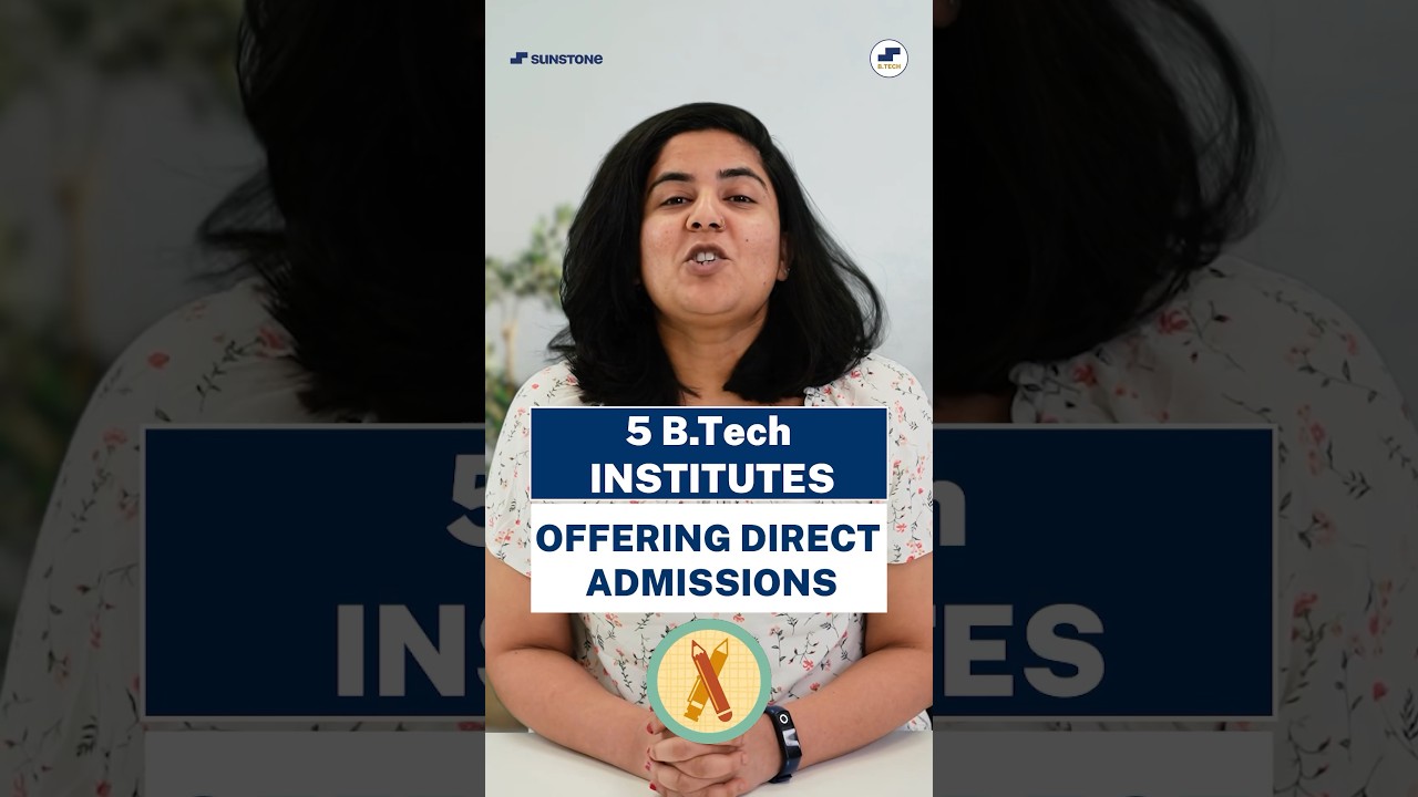 🤑4 BTech Direct Admission Institutes🤩Direct Entry Engineering Universities #Shorts #directadmission