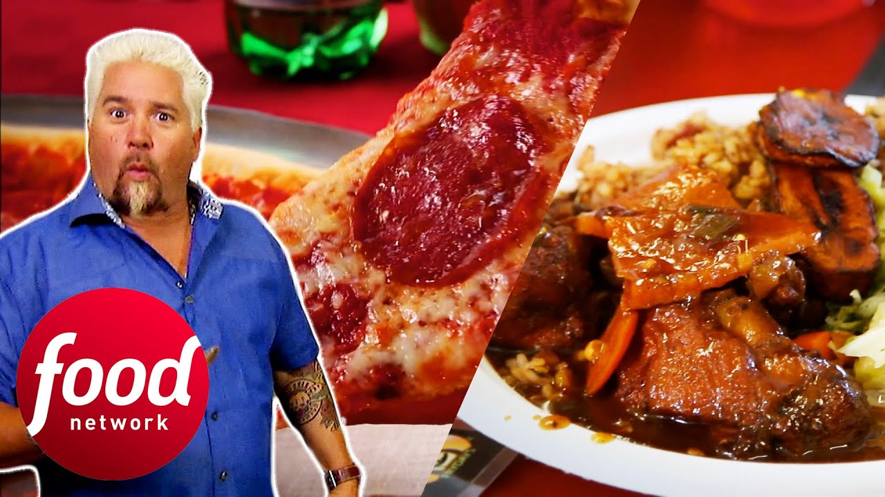 Guy Fieri Has A Taste Of Some Real Deal Italian Dishes l Diners, Drive-Ins & Dives