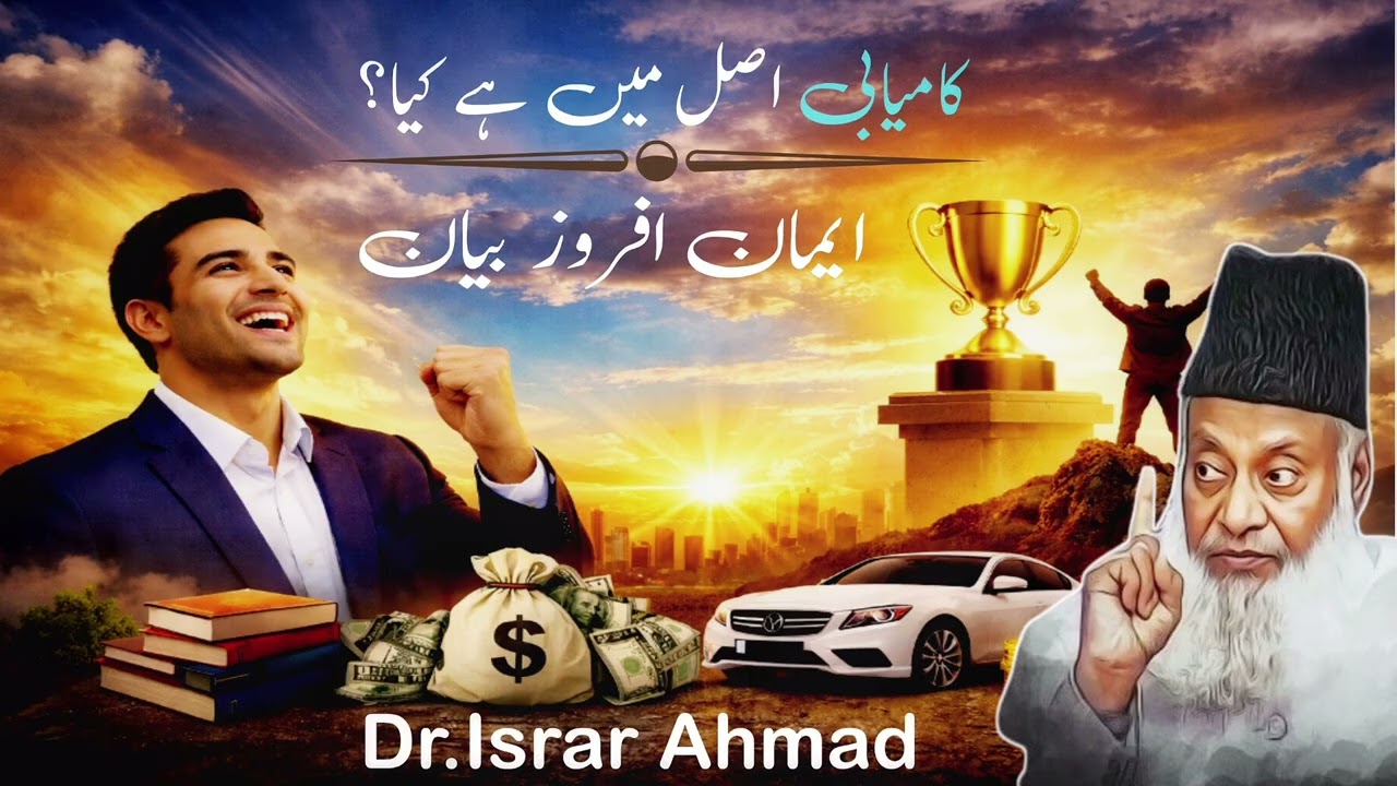 Worldly Success vs Real Success in Islam | Emotional Islamic Lecture | Dr. Israr Ahmad