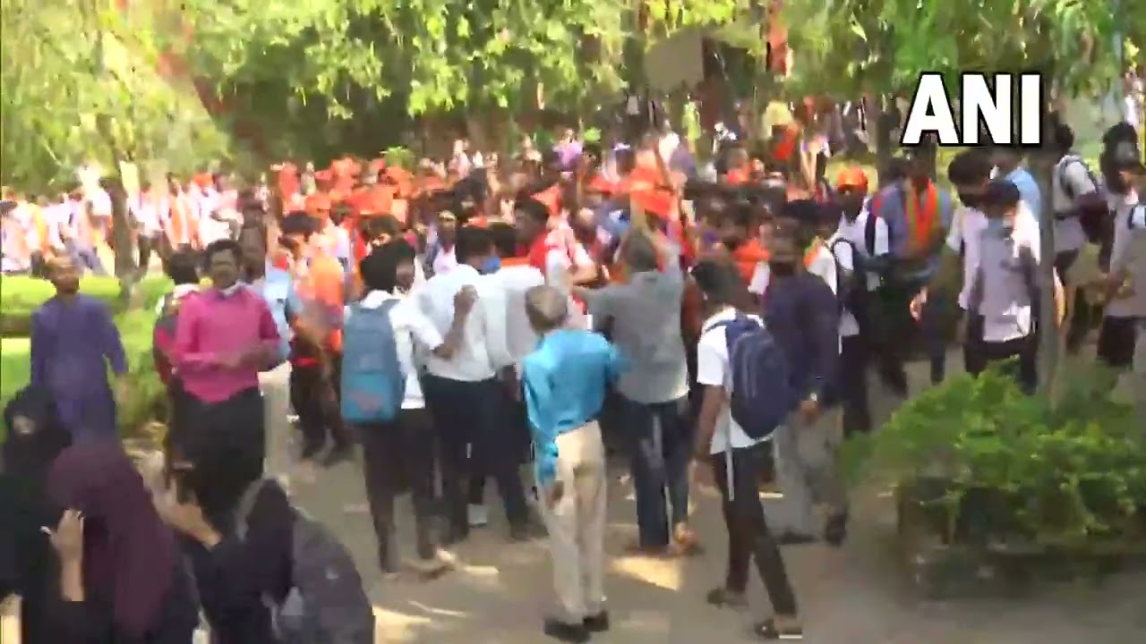 #udupi protest of students #hijab #karnataka #shimoga