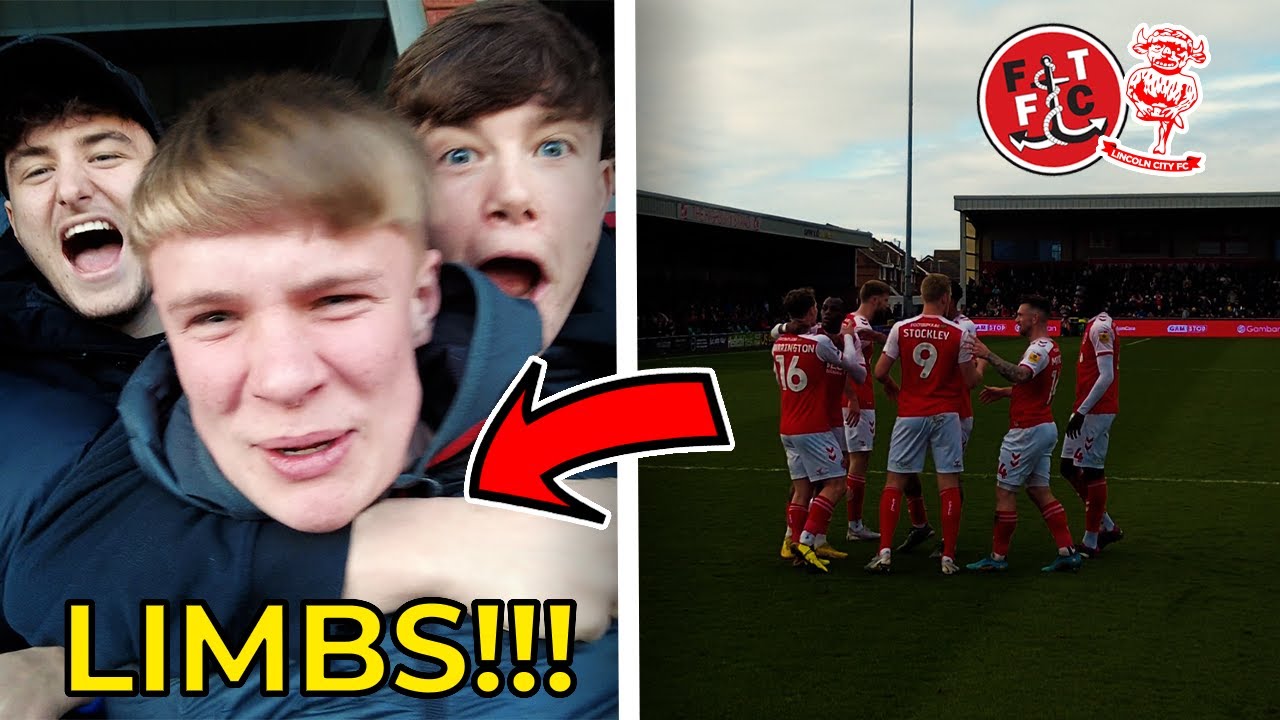 LIMBS AT HIGHBURY!!! Fleetwood Town vs. Lincoln City | Matchday Vlog