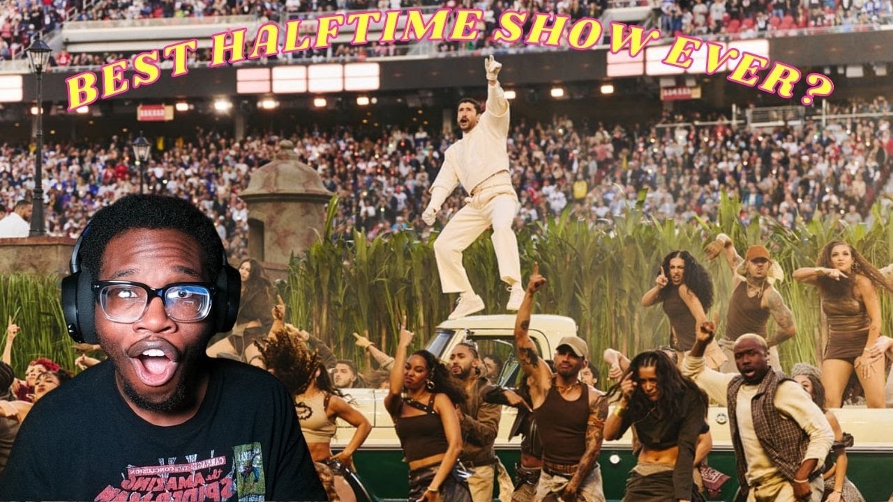 Listening to the songs I didn't know from Bad Bunny's Halftime Show!!