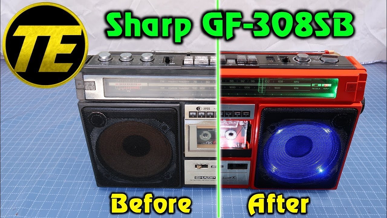 Sharp GF-308SB - Repaint and LED mod
