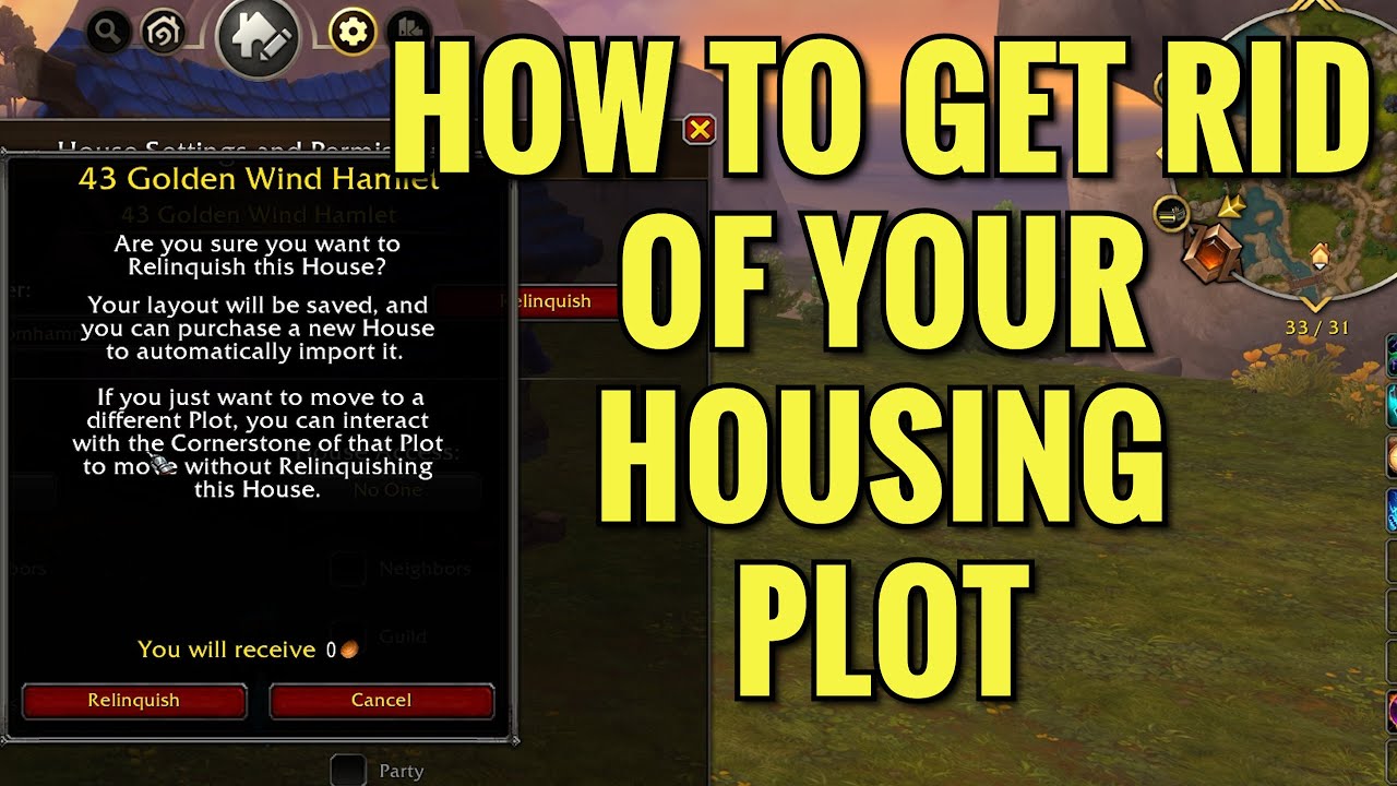 How To Change Your Housing Plot In World Of Warcraft (WoW TWW)