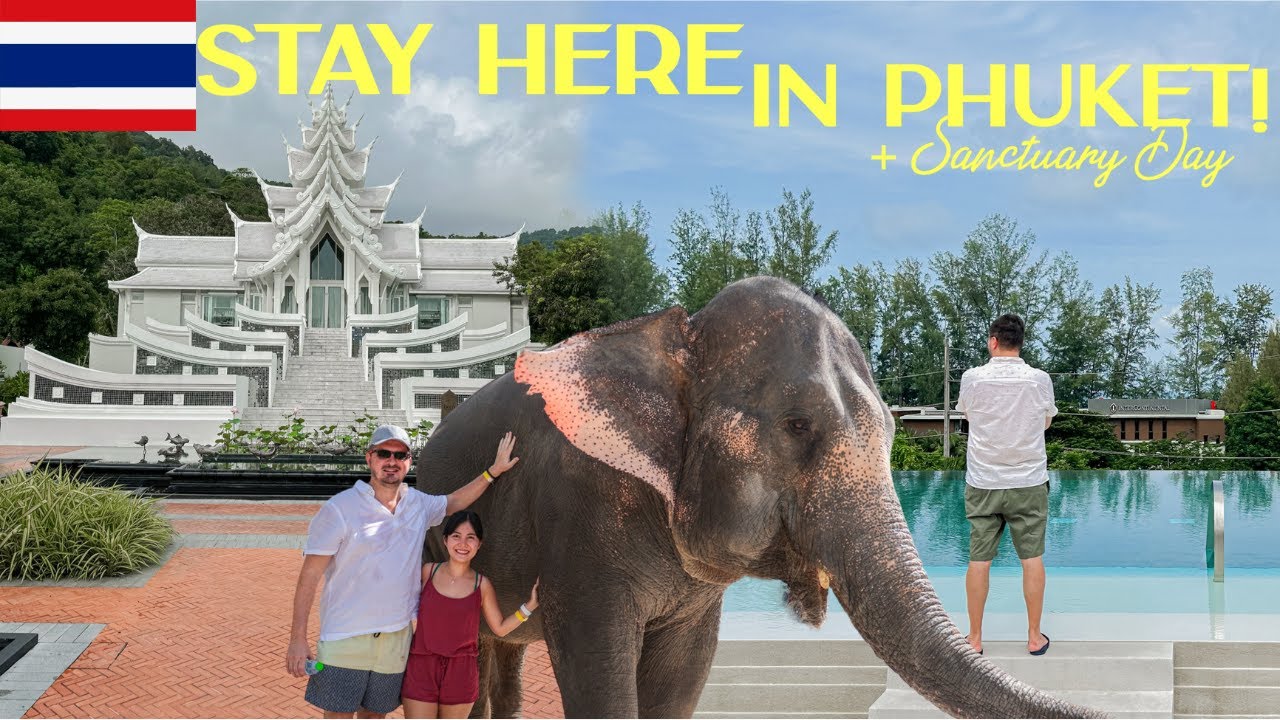 Staying at INTERCONTINENTAL PHUKET RESORT + ELEPHANT Sanctuary Day 🇹🇭