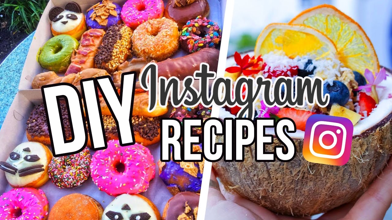DIY POPULAR INSTAGRAM FOOD!!