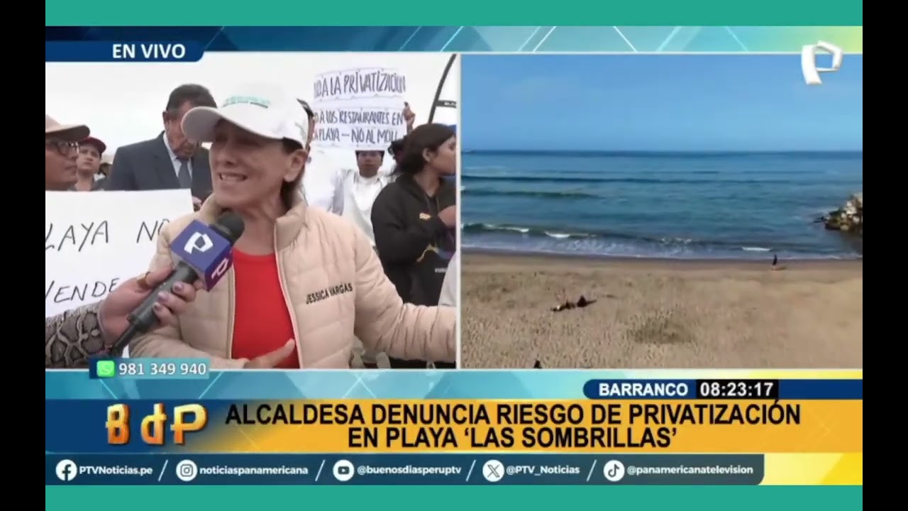 La playa Las Sombrillas no se vende, se defiende