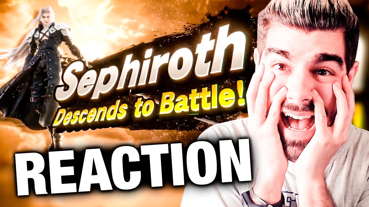 WTF?! 😱 Mi REACCIÓN a SEPHIROTH en SUPER SMASH BROS ULTIMATE | Nintendo Switch, The Game Awards 2020