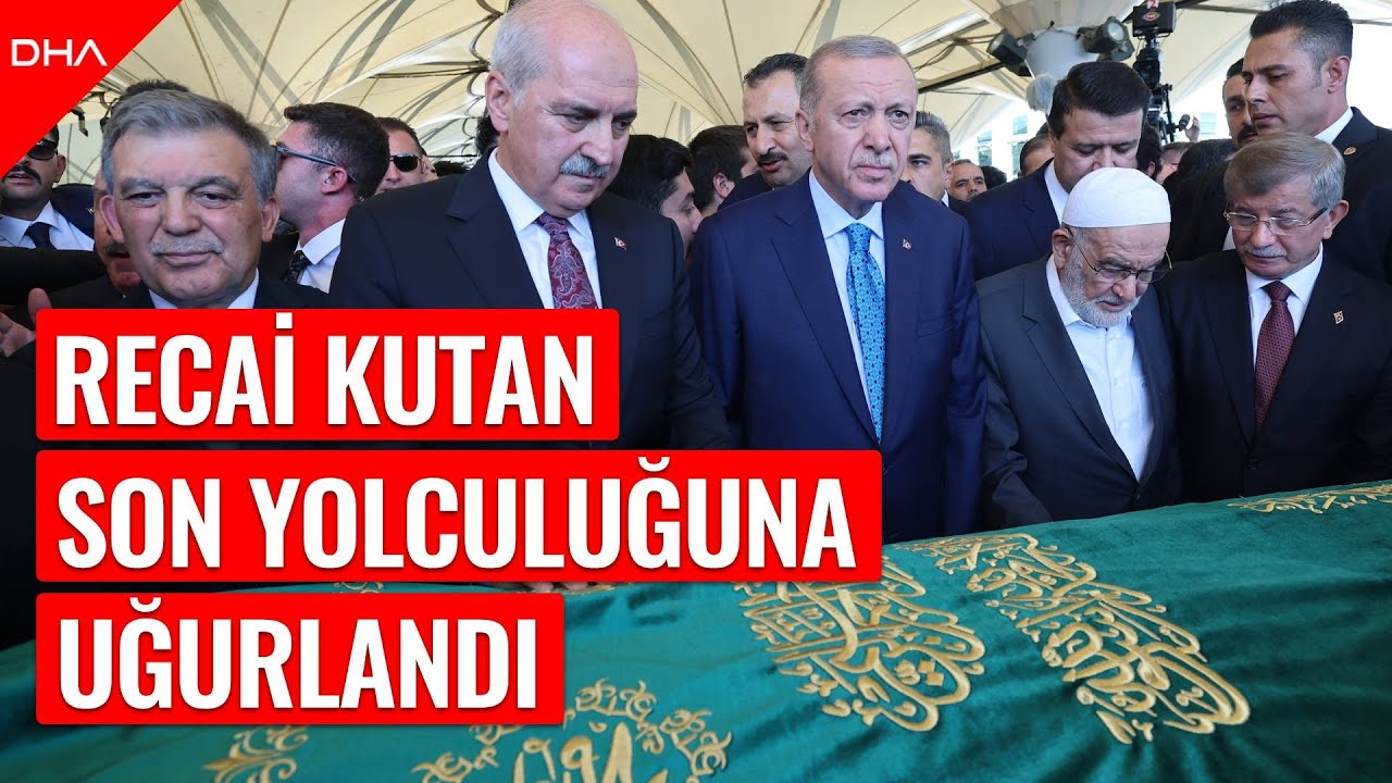 Recai Kutan, son yolculuğuna uğurlandı