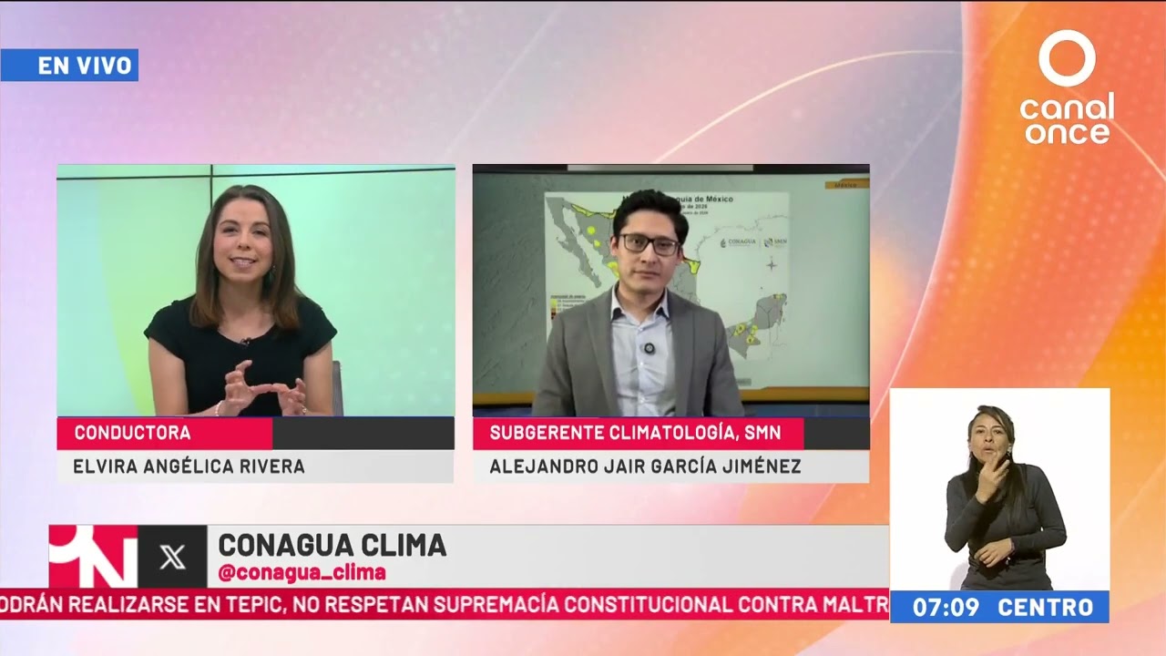 🎙️México: sólo 7.4% del territorio con sequías