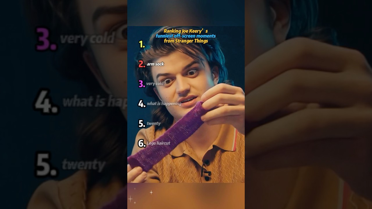Ranking Joe Keery&rsquo;s funniest off-screen moments from Stranger Things.#JoeKeery#StrangerThings#Millie