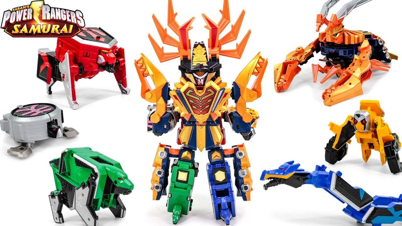 PowerRangers Samurai Sentai Shinkenger DX DaiKaiShinkenOh Origami ShinkenOh DaiKaiOh Union Transform