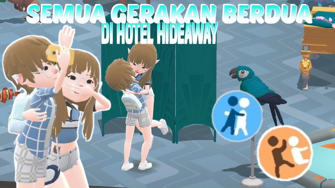 SEMUA GERAKAN BERDUA YANG ADA DI - HOTEL HIDEAWAY