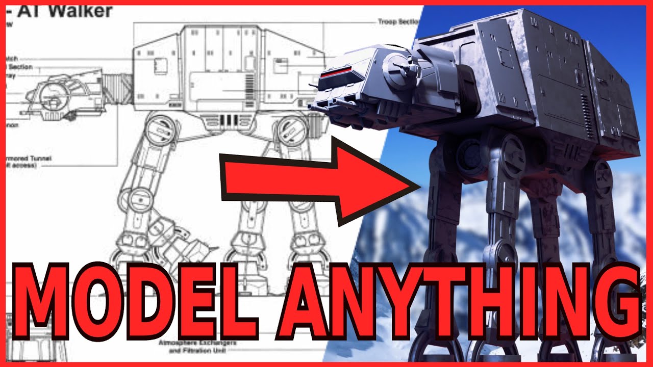 Model ANYTHING in Blender | 3 Steps