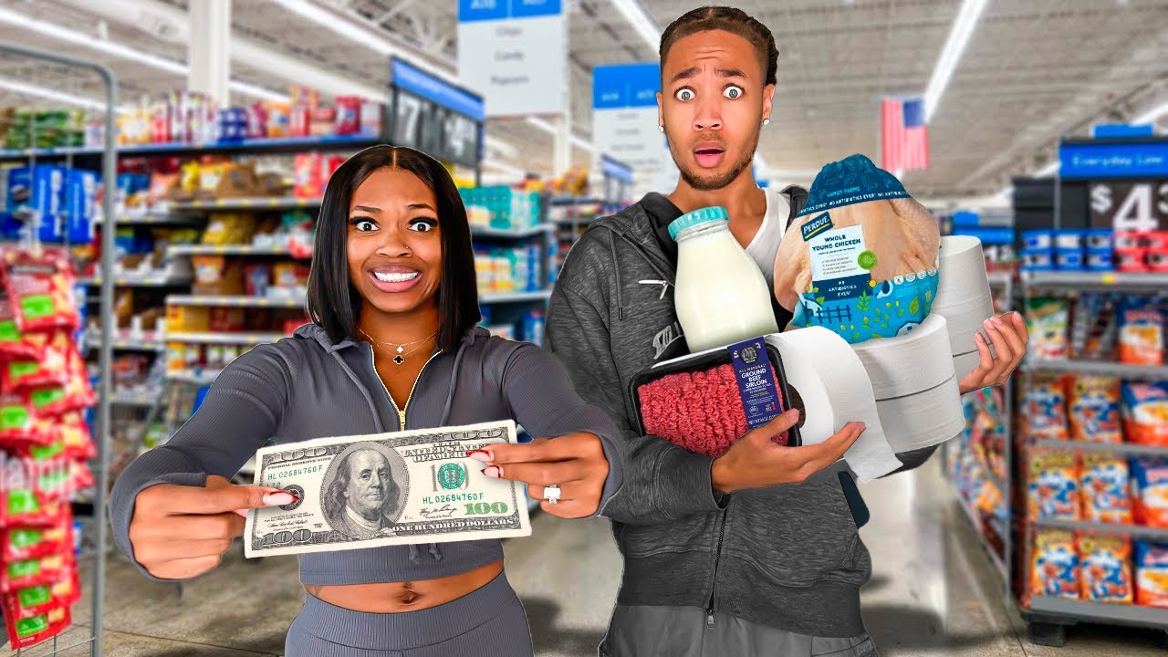 $100 DOLLAR GROCERY BUDGET FOR 1 MONTH CHALLENGE!