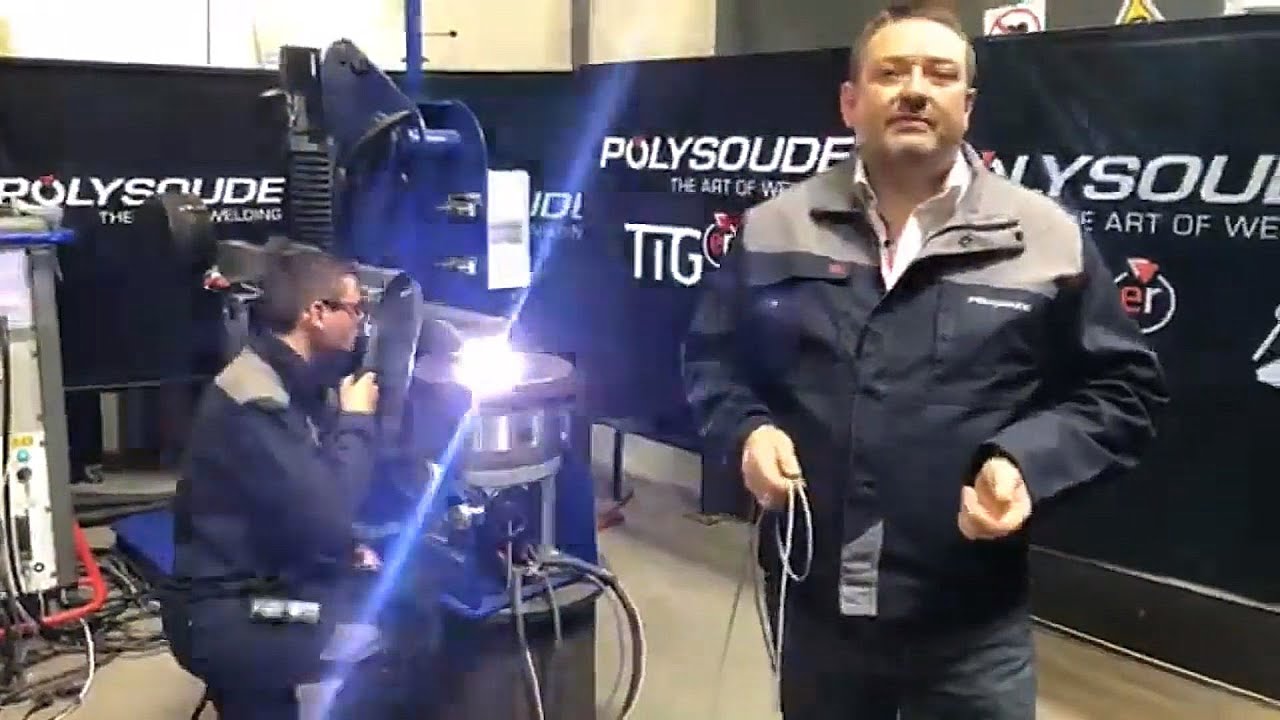 Polysoude - Live Weld Overlay Demo with TIGer & Polyclad Easy: Cladding at Lightspeed!