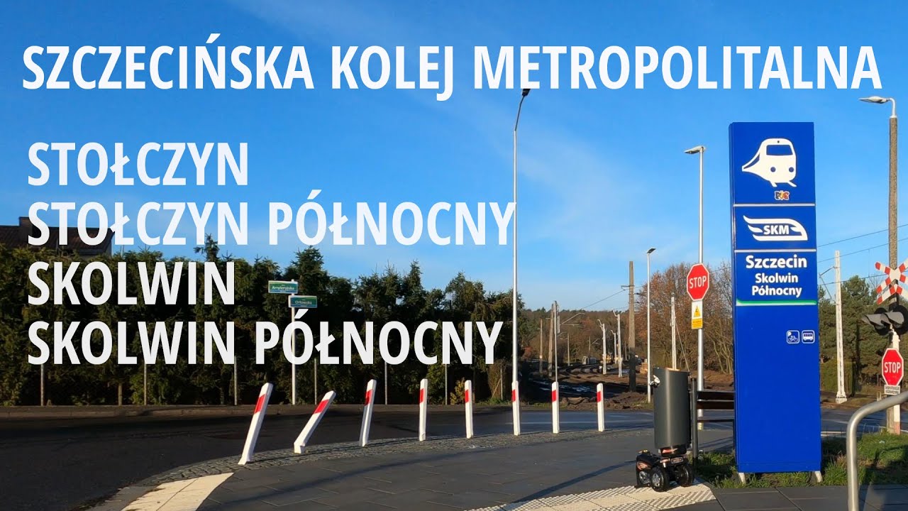 [Szczecin] SKM w budowie: Stołczyn i Skolwin (grudzień 2023)