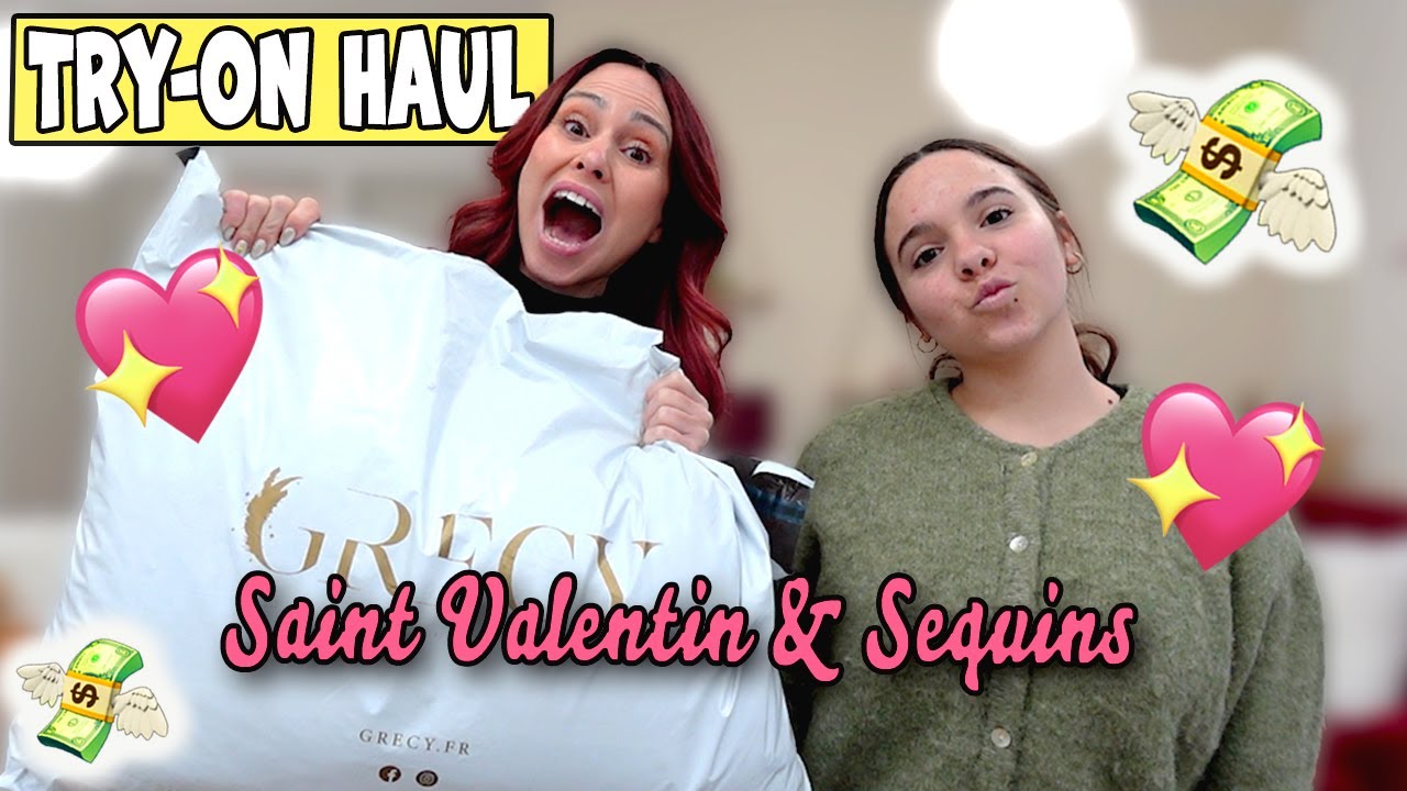 PRÊTES POUR LA SAINT VALENTIN ❤️ / Try on haul GRECY