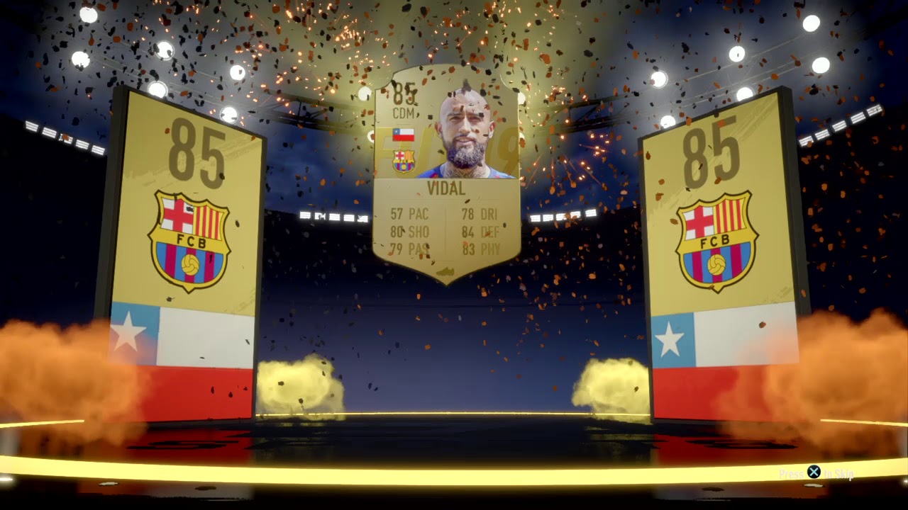 FIFA 19 Just packed Arturo Vidal