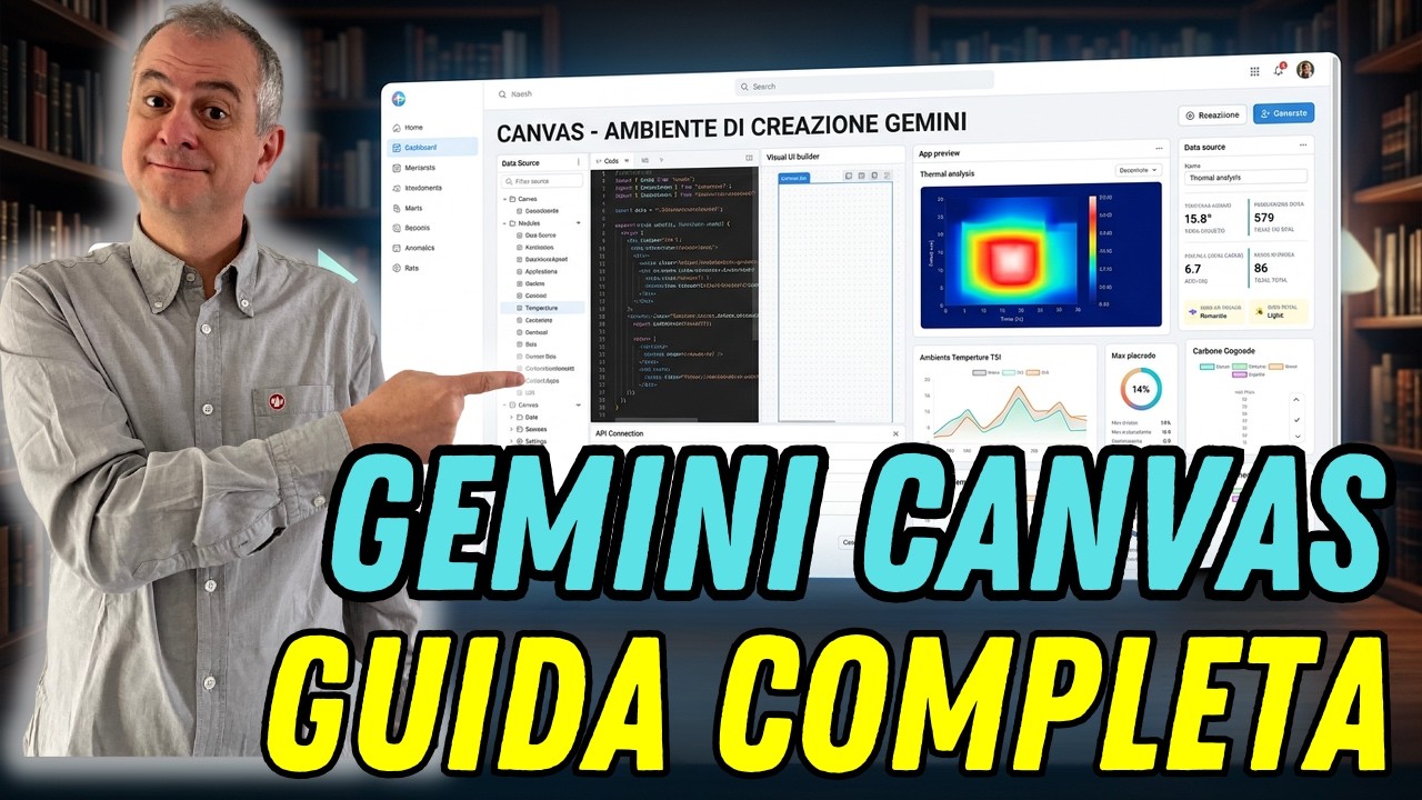 SMETTI di chattare con Gemini.Costruisci con CANVAS