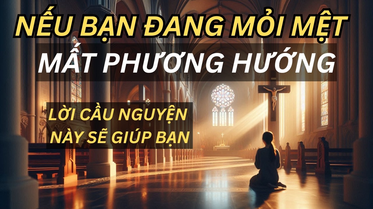 Ở LẠI VỚI CON... CHÚA ƠI - LỜI CẦU NGUYỆN GIÚP BẠN BÌNH AN NGAY TỨC THÌ