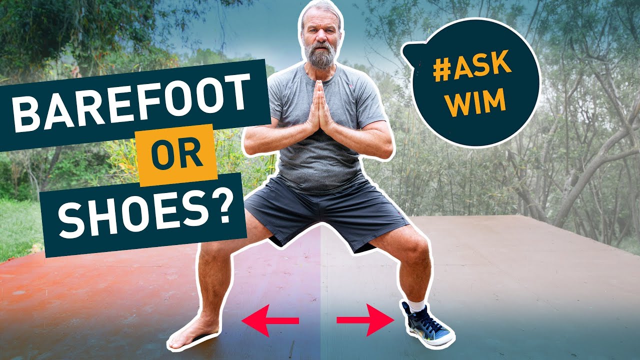 Bare-feet or shoes? Wim's thoughts in #ThisorThat