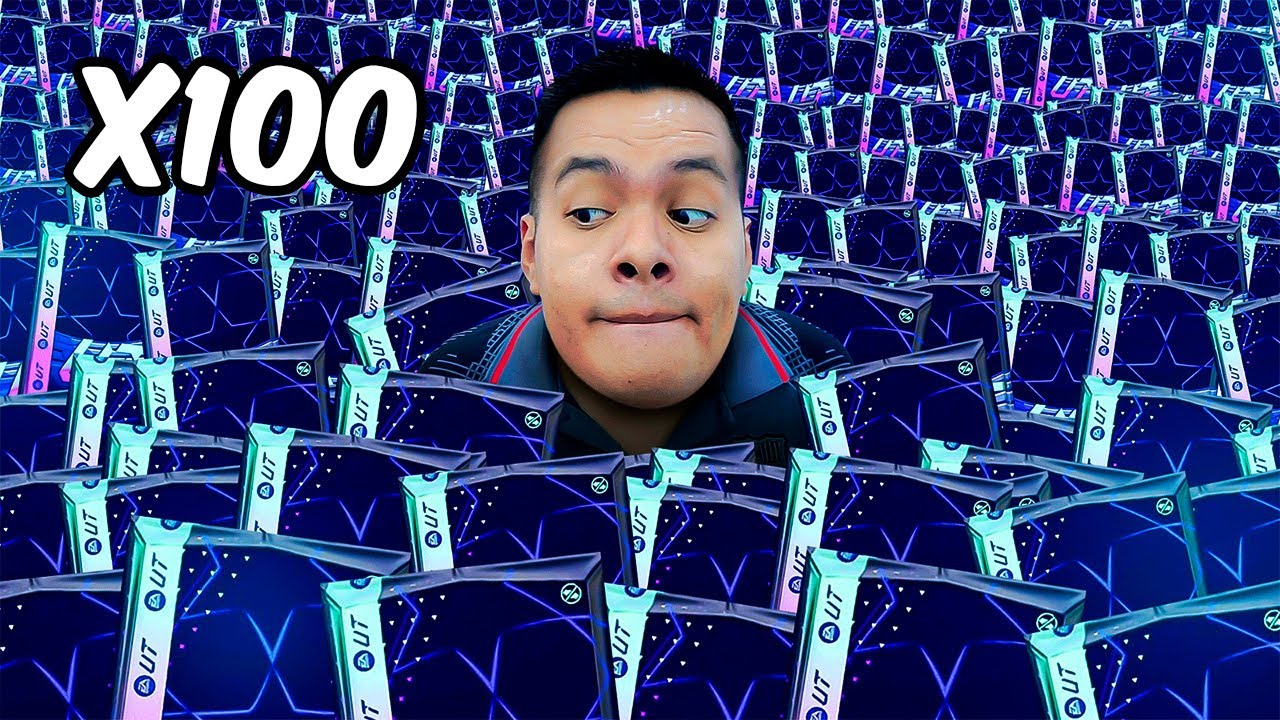 Abro 100 Sobres de la CHAMPIONS LEAGUE