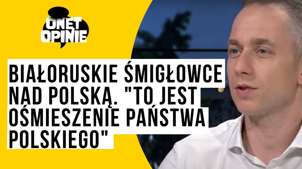 Białoruskie śmigłowce nad Polską. 