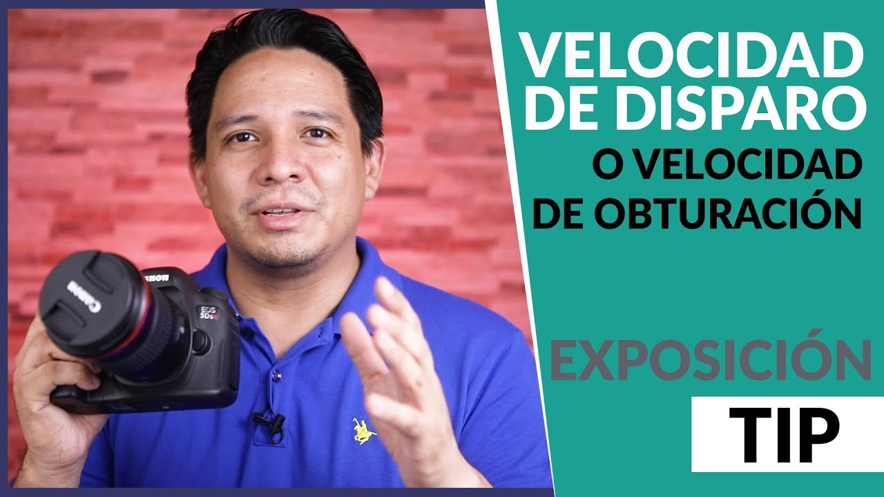 Exposición 3 de 3: Qué es velocidad de obturación o de disparo