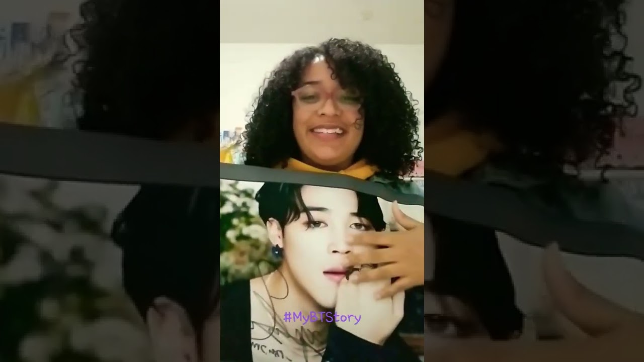 Winning a signed Poster of Jimin! #MyBTStory