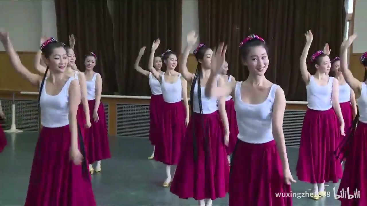 Beijing Dance Academy - Uighur Folk Dance Class 3