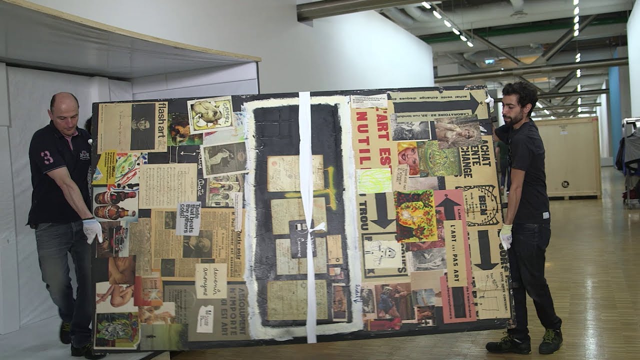 Le Magasin de Ben | Emballage de l'oeuvre | Centre Pompidou