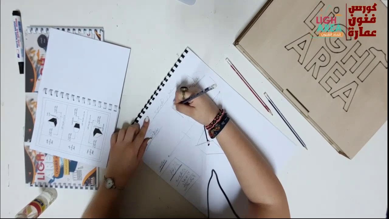 كورس قدرات فنون عمارة   الجزء الاول   كورس قدرات  لايت اريا