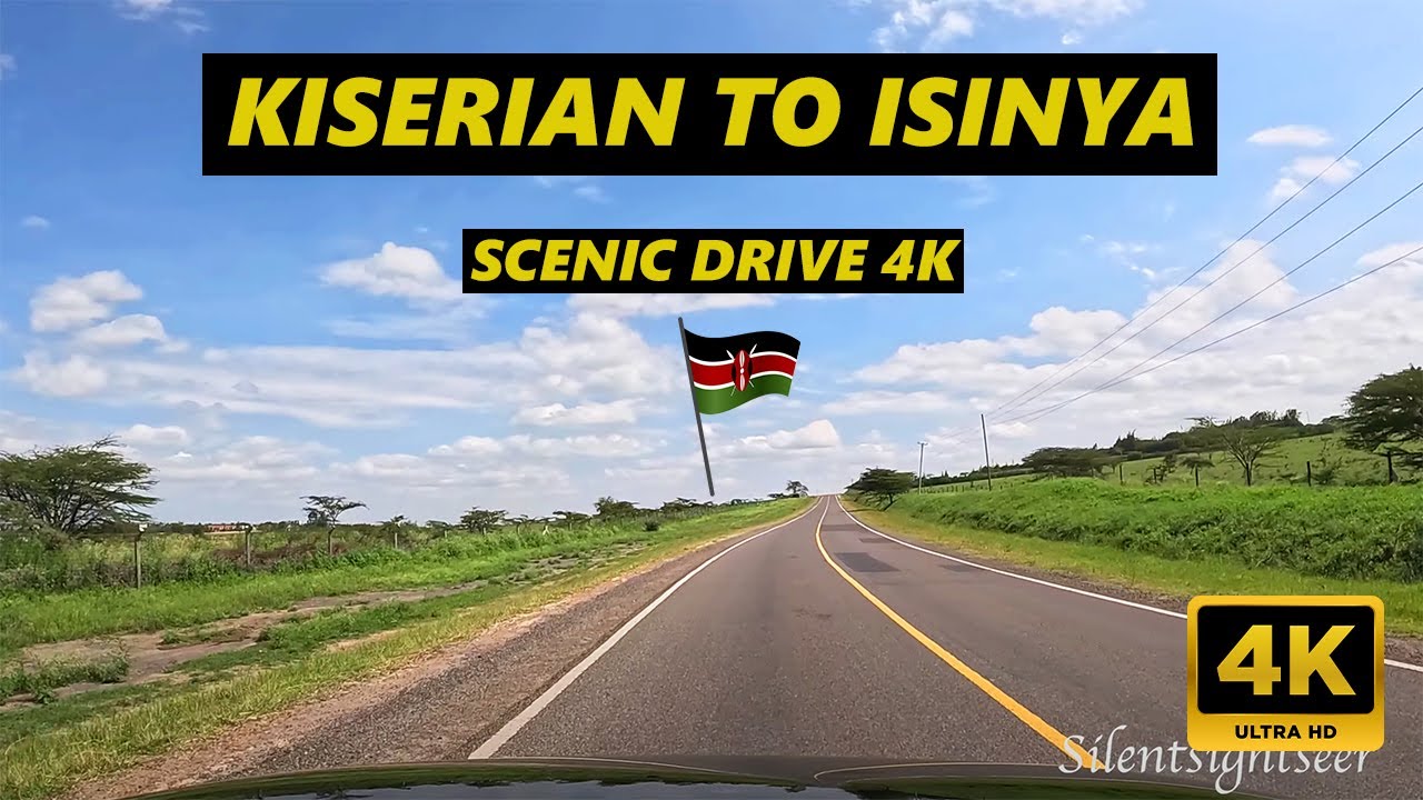 Scenic Drive - Kiserian To Isinya | 4K | 21. 01. 2024