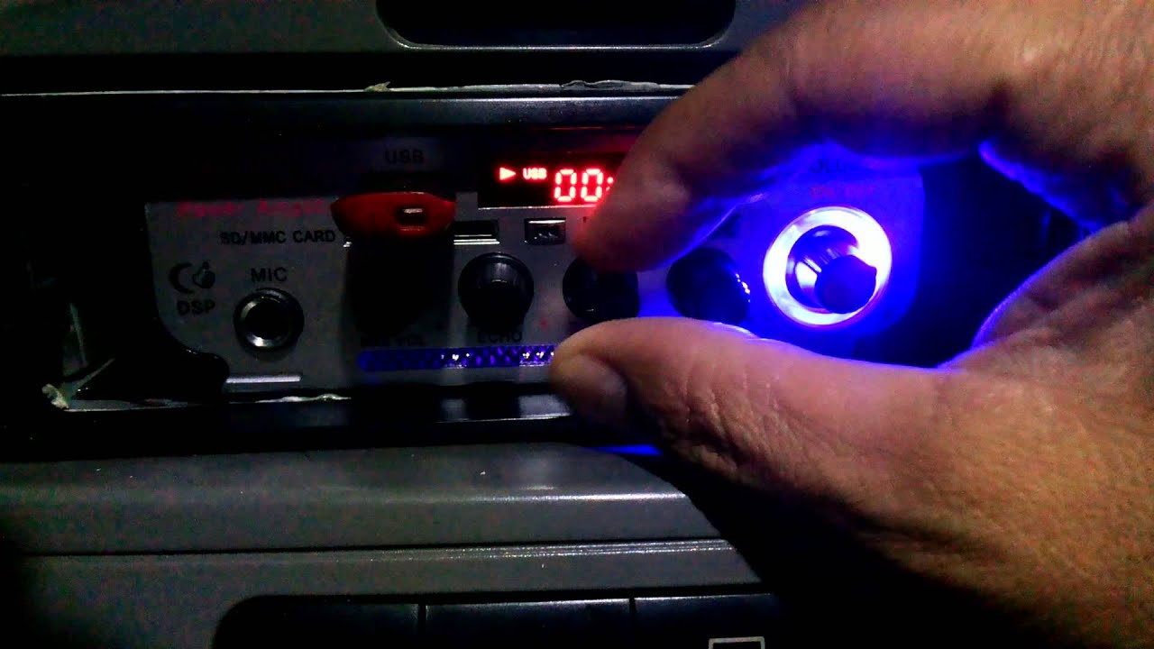 Leitor Digital Hy-600 E Amplificador De &Aacute;udio Est&eacute;reo