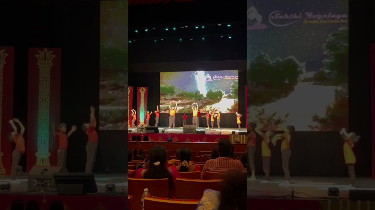 Sakthi Kids Yoga Performance in FeTNA 2023 Sacramento