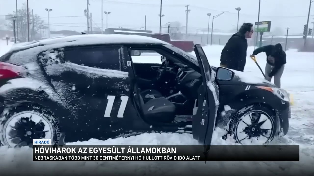 Hóviharok az Egyesült Államokban