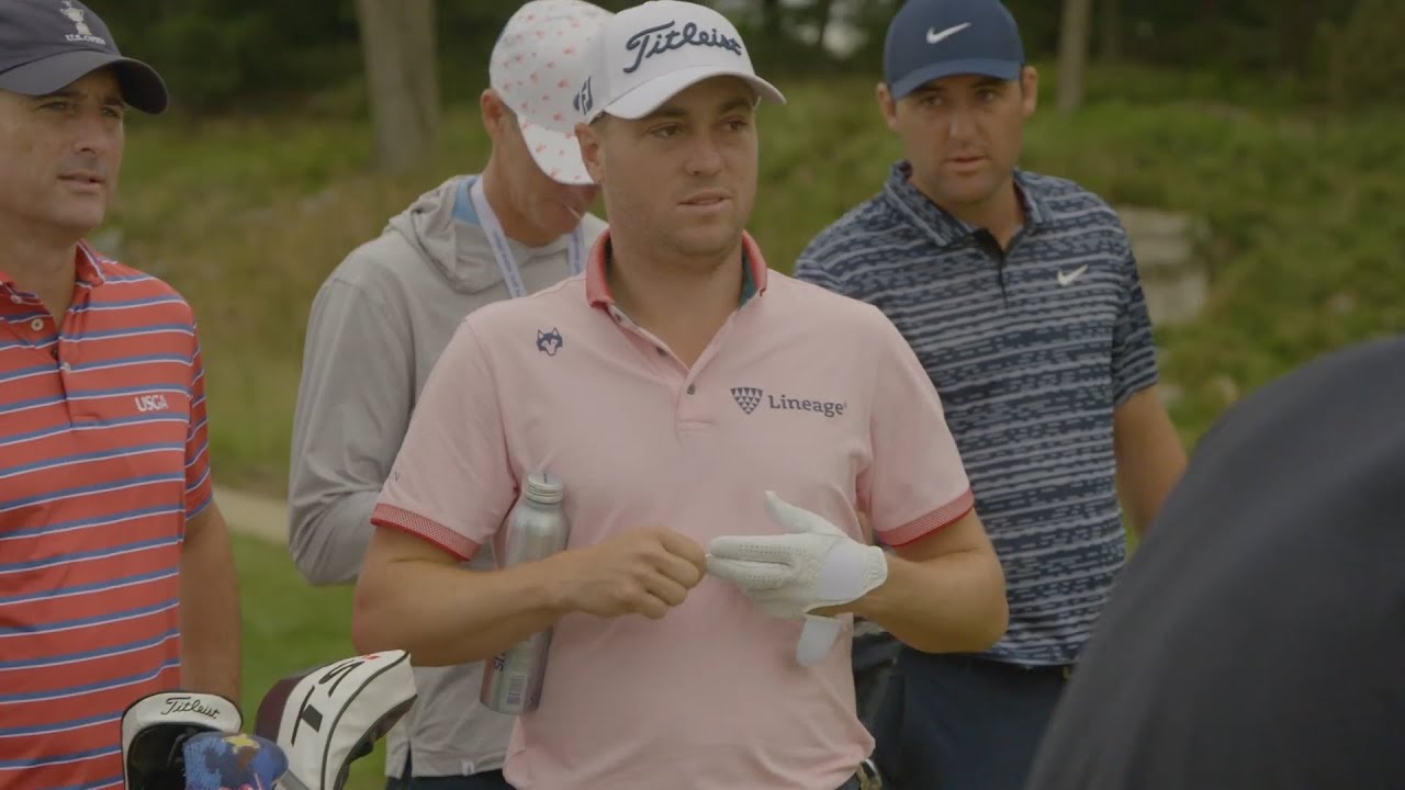 Scheffler and JT Preview Short Par-3 11th at The Country Club