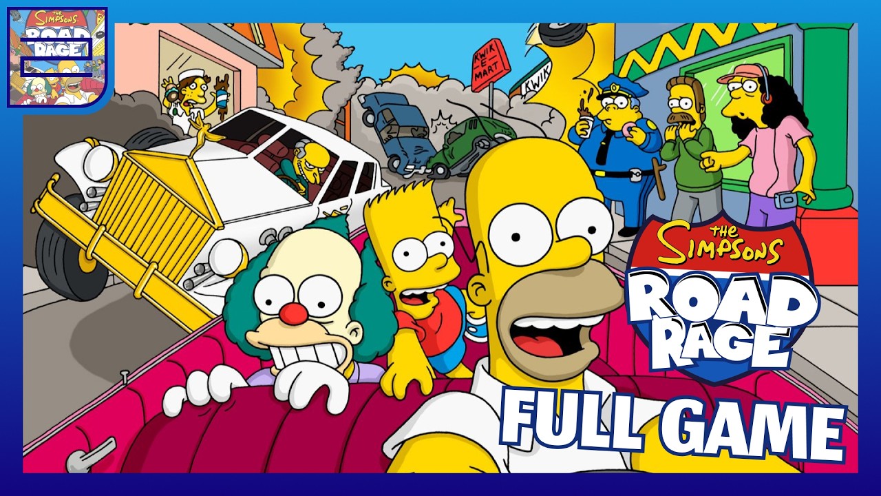 The Simpsons: Road Rage [PS2] Full Game Walktrough | Longplay | No Commentary