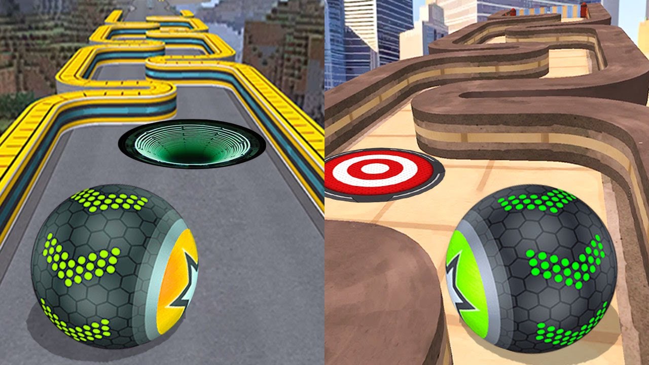 📛 Going Balls VS Going Balls PUT ON! BIG UPDATE Funny Race SpeedRun Hard Level Tiktok Gameplay tjkri