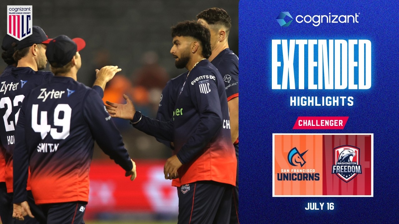 Cognizant Extended Match Highlights | San Francisco Unicorns vs Washington Freedom | Match #33