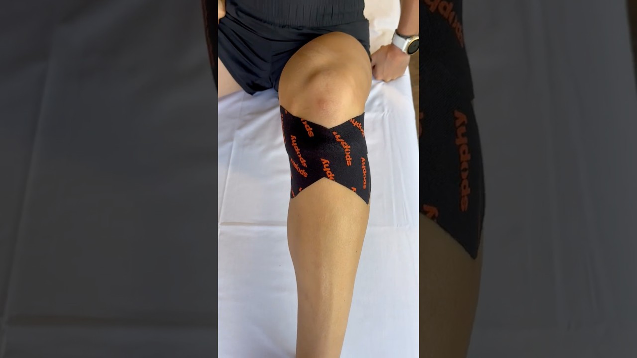 Advanced Taping for Jumper's Knee  We are Sports Physio