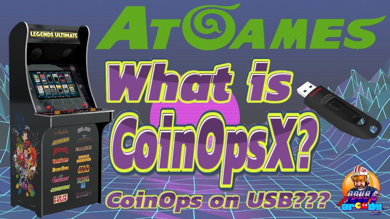 What is CoinOpsX? CoinOps on USB on the AtGames Legends Ultimate!