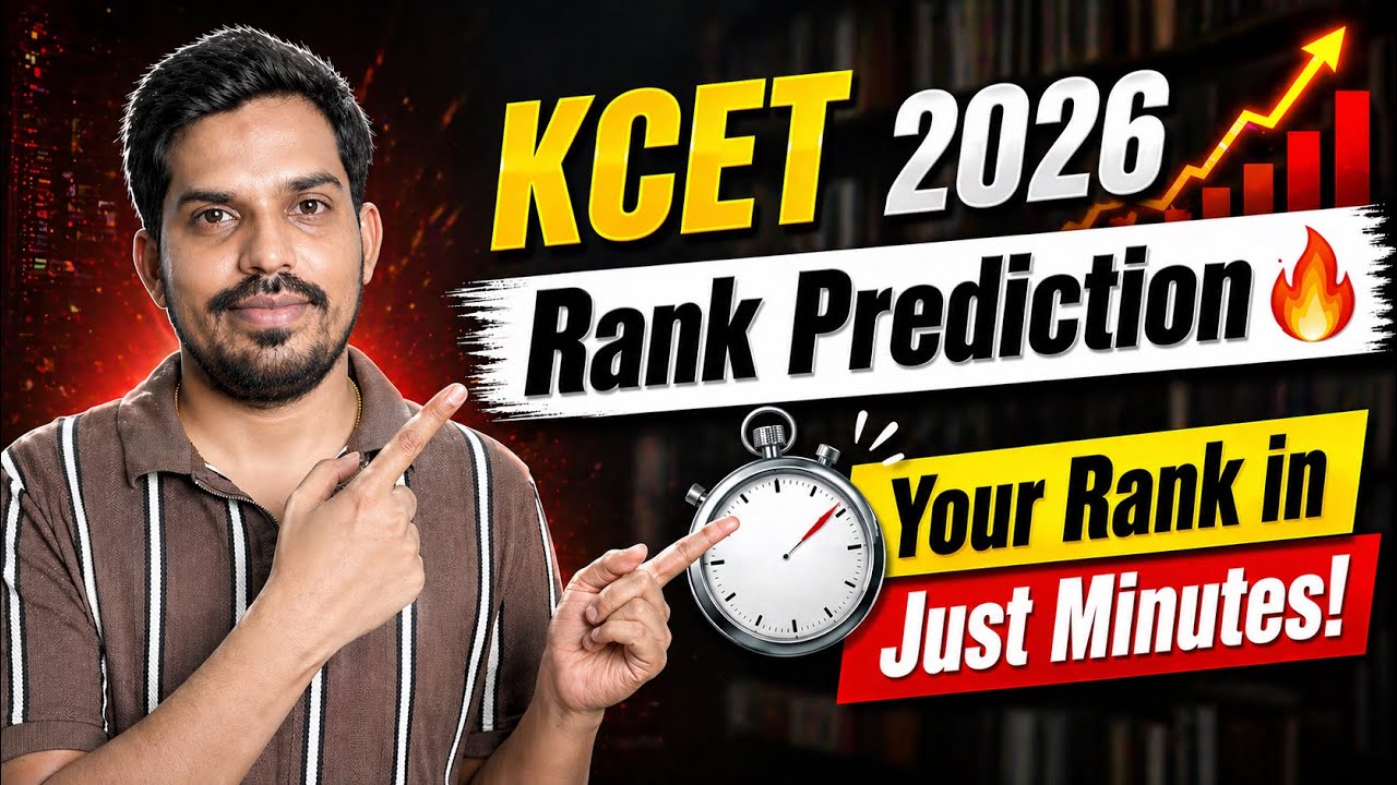 KCET Rank Calculation EXPOSED 😳 Marks vs Rank Reality!