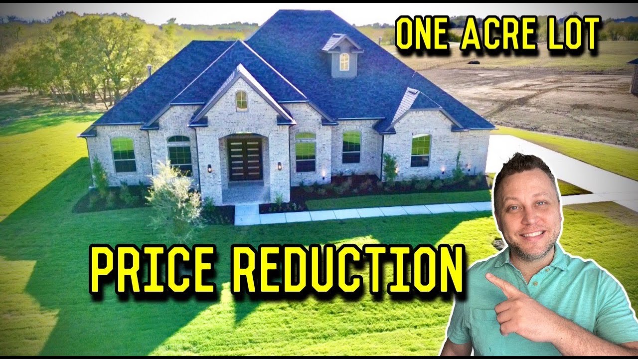 Stunning Chesmar Homes Price Reduction | Lakeway Estates | Waxahachie TX