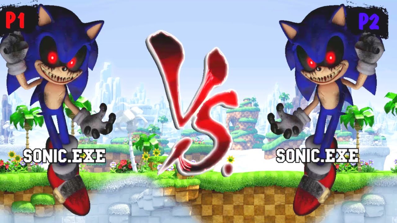 2 Sonic exe VS 2 Sonic exe I Sonic Battle JUS MUGEN v4