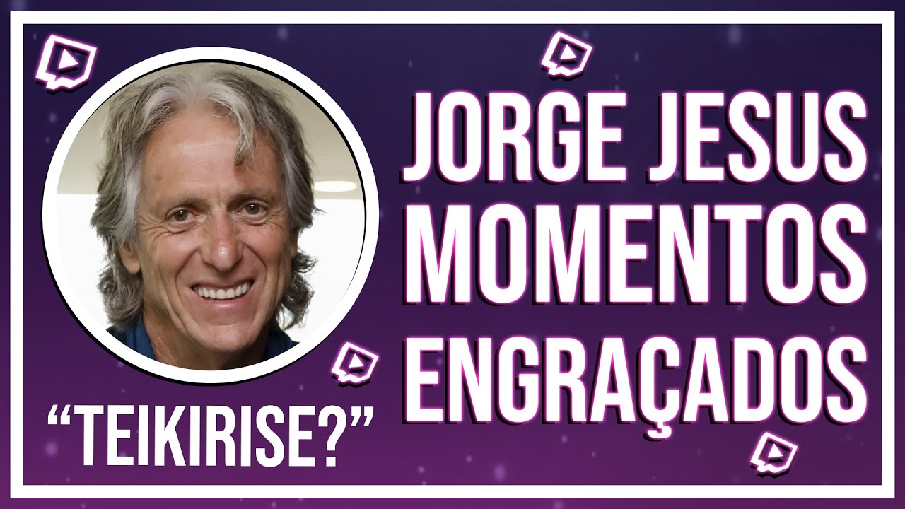 JORGE JESUS - MOMENTOS ENGRAÇADOS